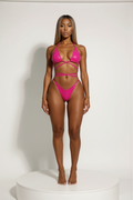 Pink Bikini Top Triangle Bikini - RIO2A18